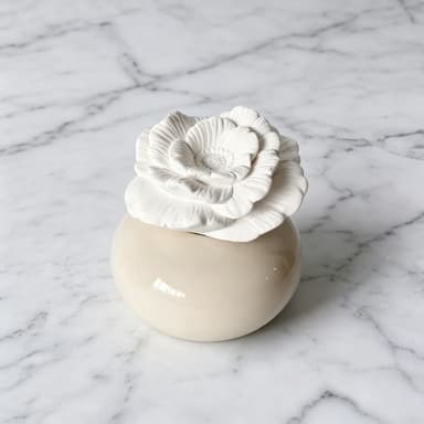 Factory wholesale scented gypsum flowers, imitation gypsum ceramic flowers, long-lasting and stable fragrance release