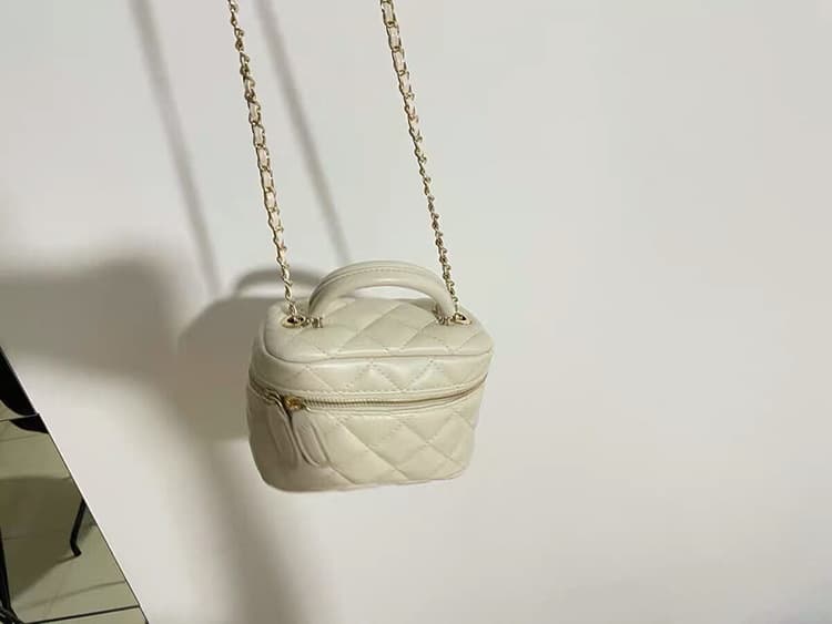 Mini Diamond Quilted Chain Lipstick Bag 2026 New Trendy Fashion Textured Niche Shoulder Crossbody Coin Purse Key Wallet