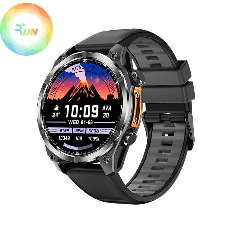 Cross-border New HD300 Bluetooth Smart Watch Outdoor Deep Waterproof Diving 30m AMOLED Screen