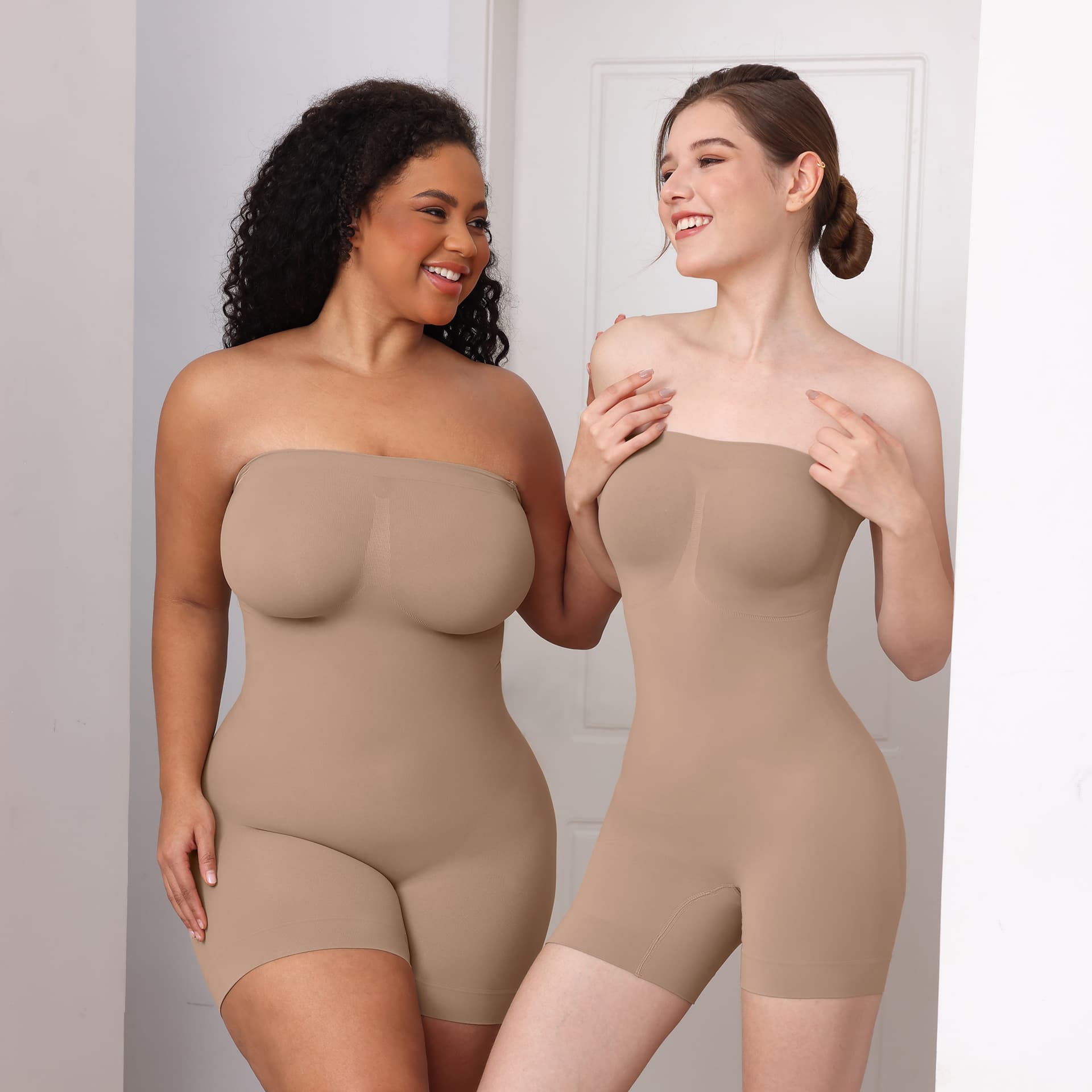 High-Quality Seamless Shapewear Bodysuit Invisible Plus Size Body Shaper