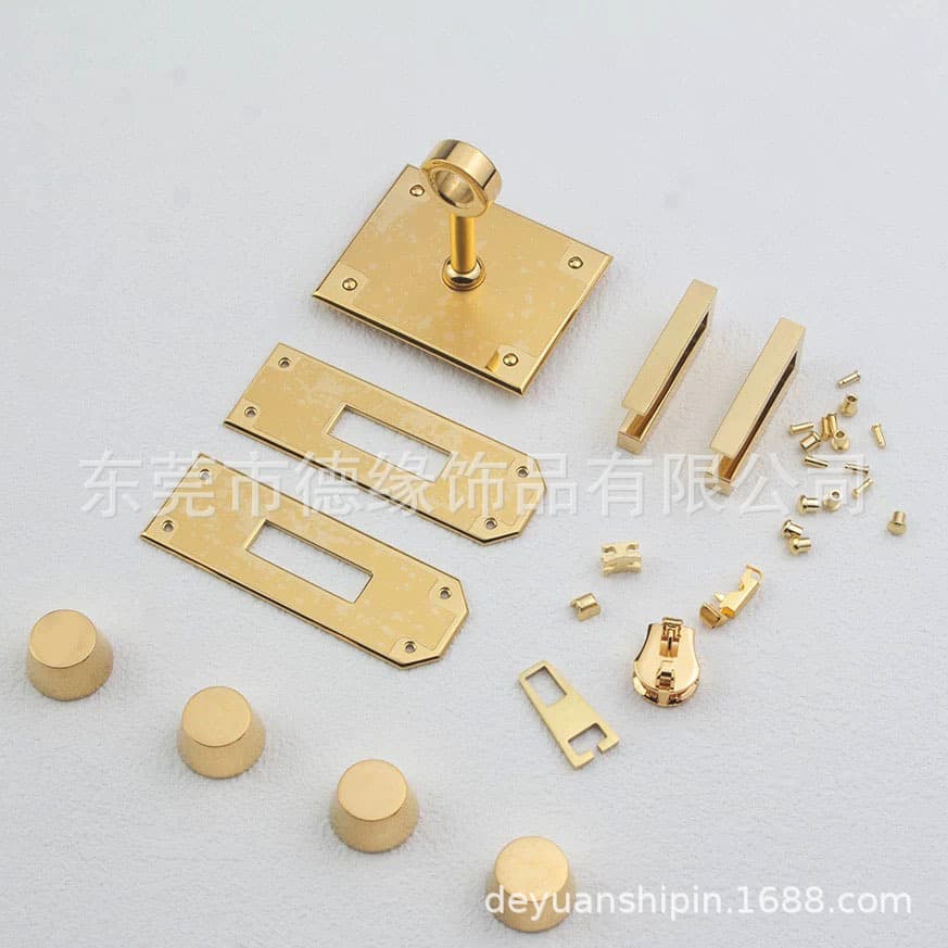 H family BK handmade leather bags, bags, stainless steel 25 30 platinum bag hardware accessories complete series