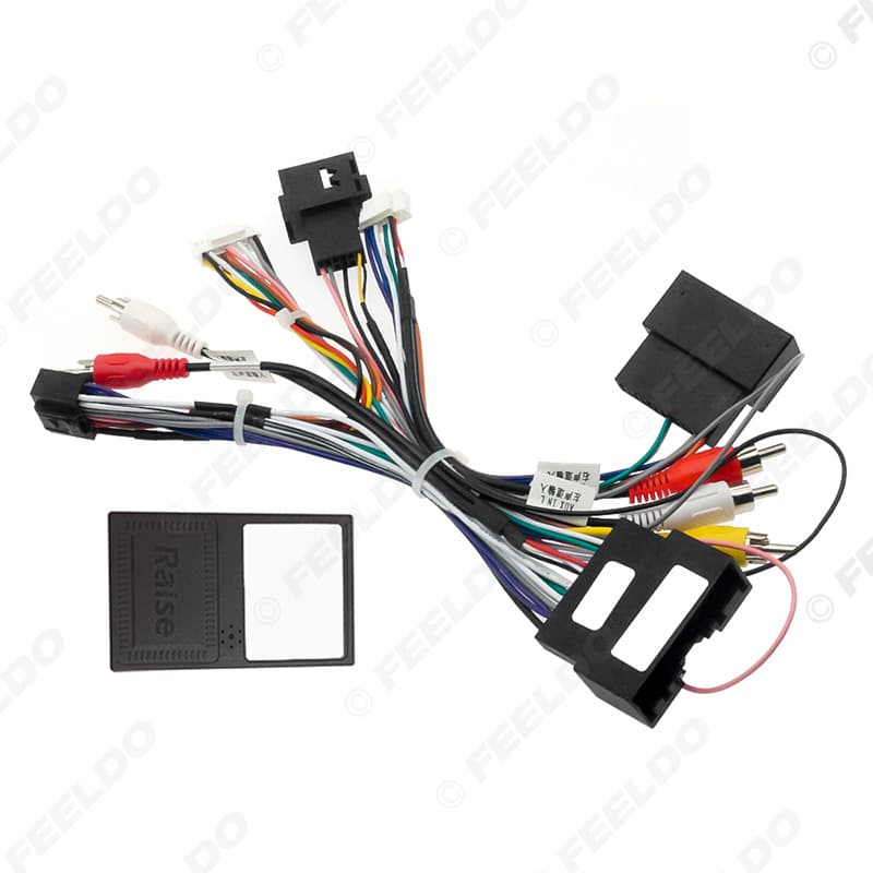 Suitable for Ford Focus Ranger modification line, PalmXun 16-pin Android large screen navigation power cord protocol box