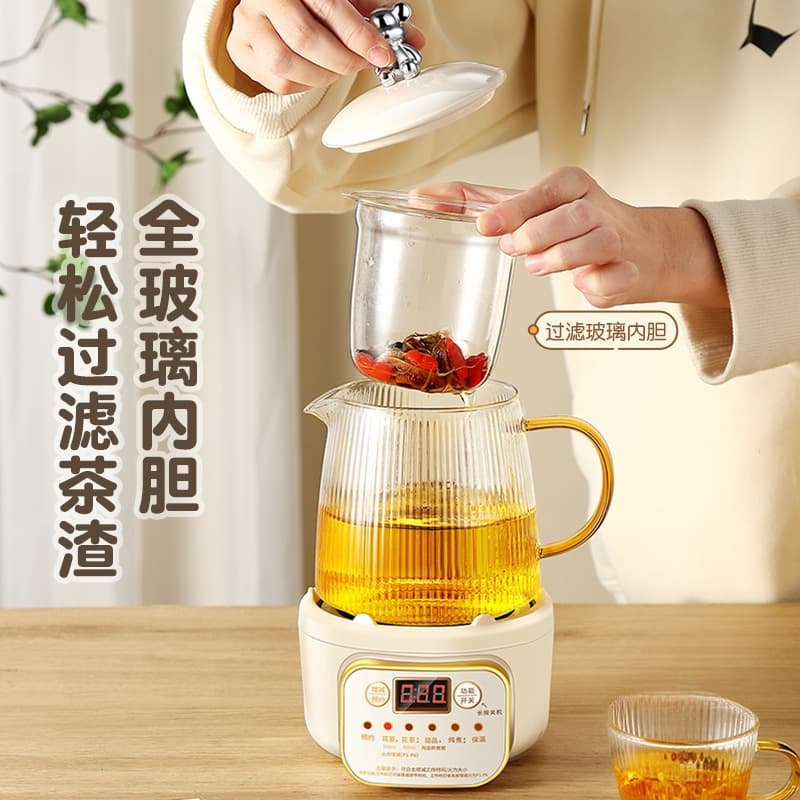 2025 New Mini Health Kettle, Multi-function Office Small Single-serving Tea Pot and Boiler