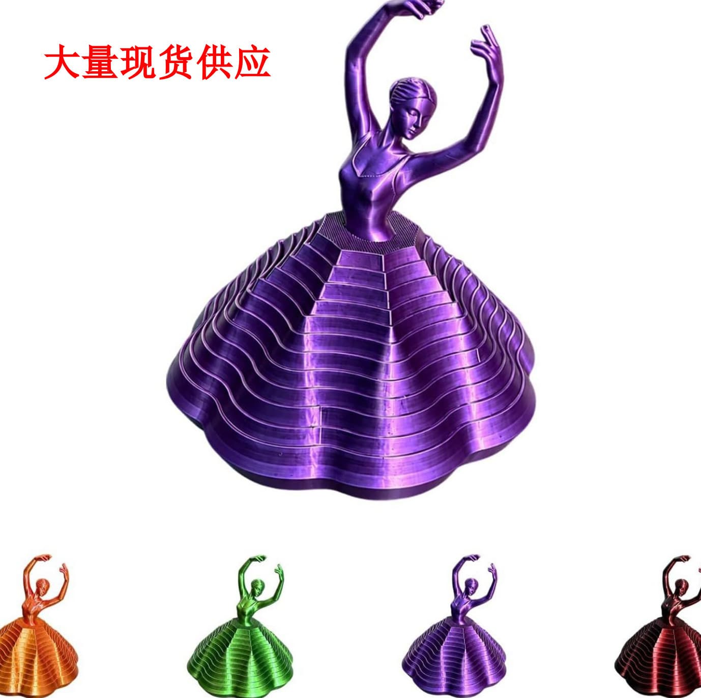 The Spinning Ballerina Stress Relief Desktop Ornament