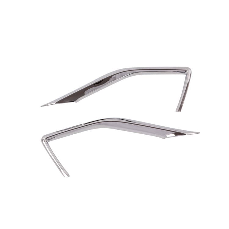 For 2017 MG ZS ABS Chrome Front Fog Light Frame Front Fog Light Eyebrow Trim