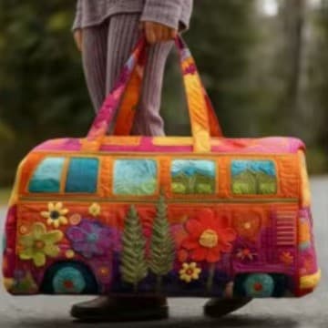 2026 cross-border Amazon independent station new short-distance portable 3D printed travel bag multi-functional sports fitness bag