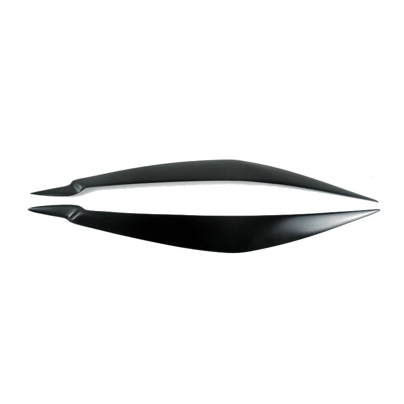 For BMW E71 X6 Black Resin Eyebrow E70 X5M Eyebrow Modified Headlight Decoration Trim Strip