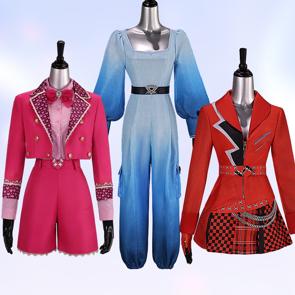 Descendants 5 Dark Wonderland cos suit red queen red princess suit cosplay two-dimensional animation costume cross-border