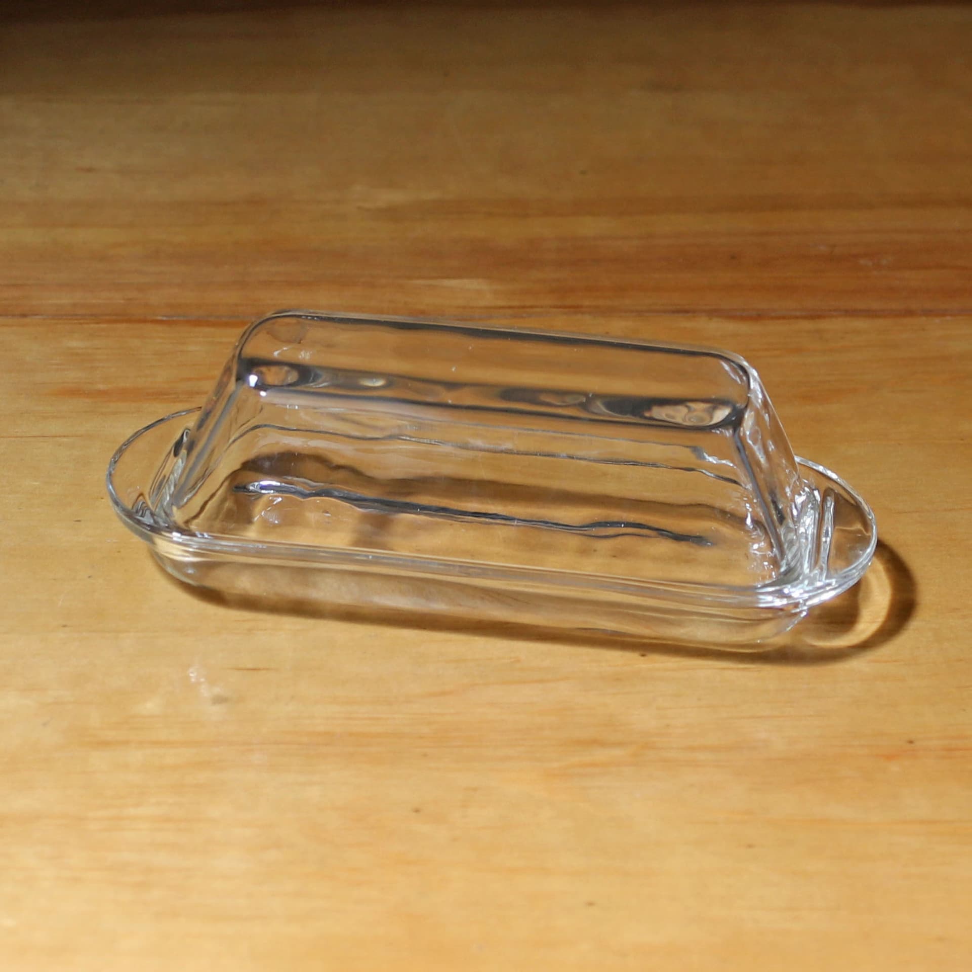 Luxury Glass Lid Butter Box Butter Storage Box Cheese Dessert Cover Kitchen Fresh-Keeping Container Snack Butter Dish