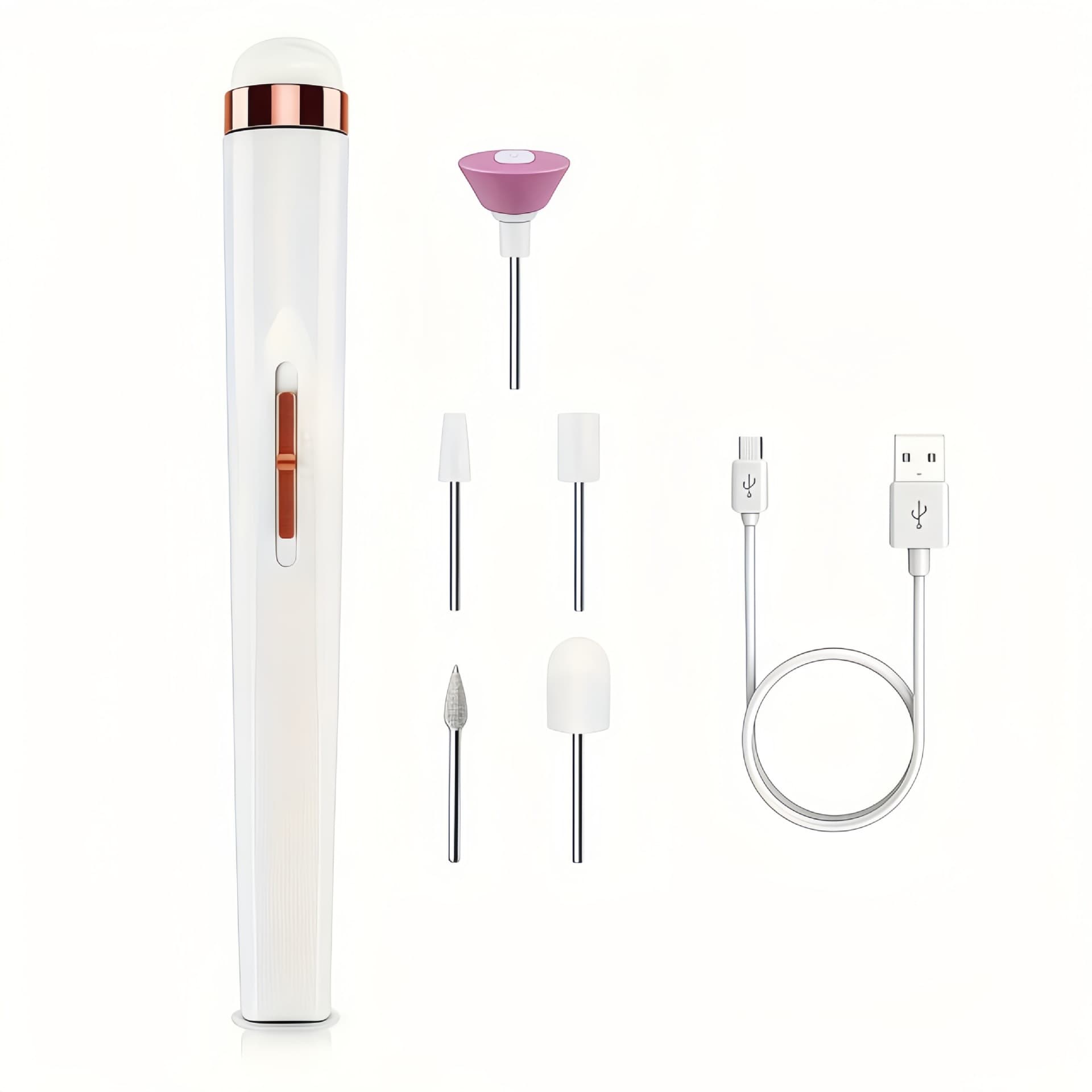 Cross-border Mini Electric Nail Drill Machine, Small Tool Nail Remover, Electric Nail File, Nail Grinder