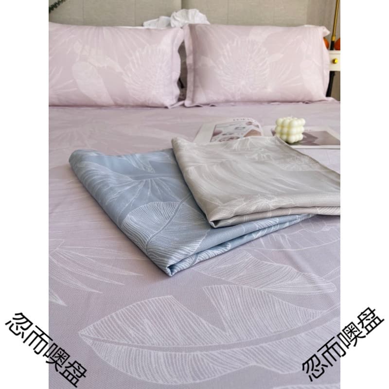 Summer Bamboo Fiber Sheet Set Natural Antibacterial Anti-Mite Thickened Double Cooling Foldable Mat Wholesale