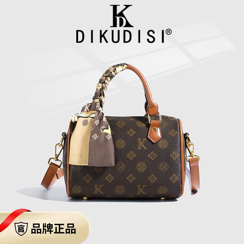 2025 Summer New Live Broadcast Popular High-End European and American Handheld Boston Shoulder Crossbody Pillow Women's Bag