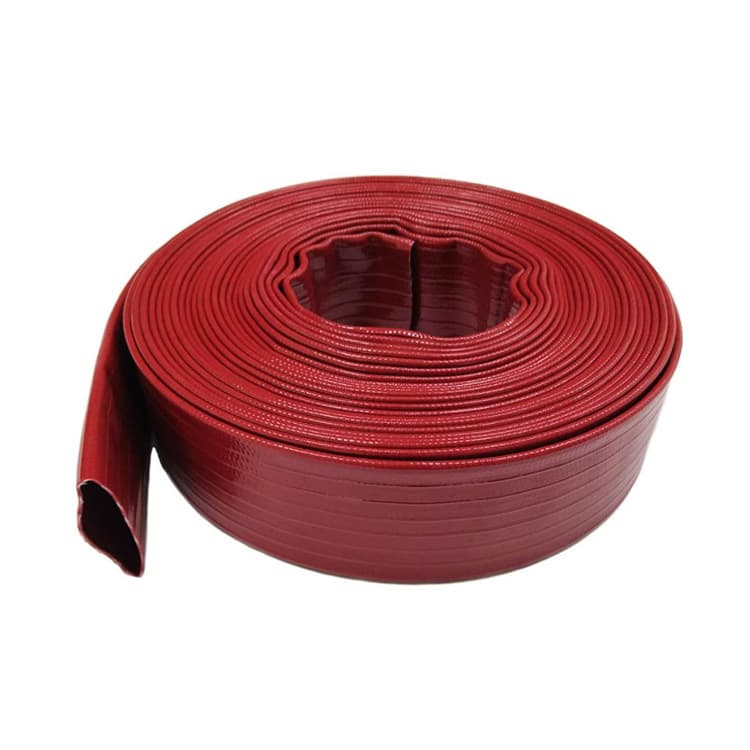 Thickened fire hose, red rubber type 8/10, 65-20 polyurethane water bag, 2-inch, 2.5-inch wear-resistant.