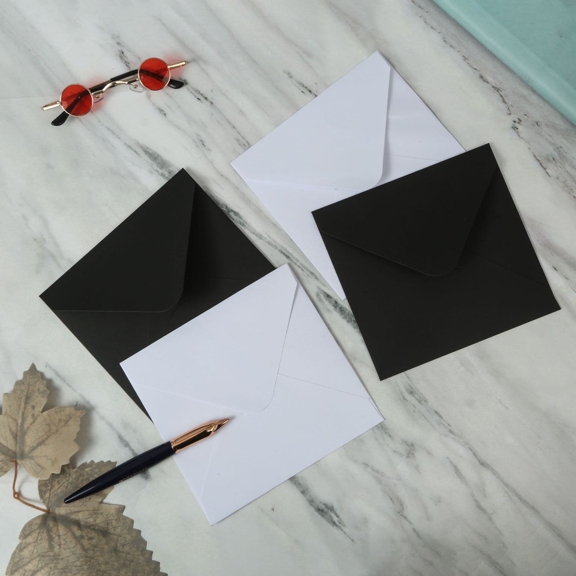 Custom Offset Paper and Kraft Paper Envelopes, Slot-style Retro Minimalist Love Letters, Handmade Handwritten Premium Quality