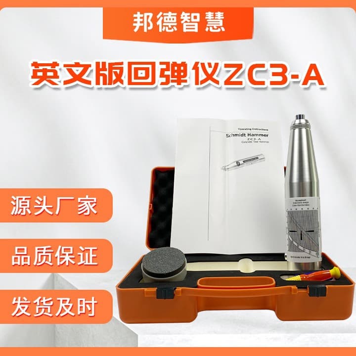 English Concrete Rebound Hammer ZC3-A Rebound Hammer Concrete Strength Tester Mechanical Rebound Hammer ZC3-A
