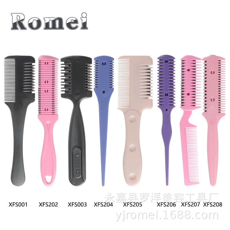 Double-sided thinning comb, hair thinning razor, hair thinning tool, haircut razor, bangs trimming, hair cutting tool