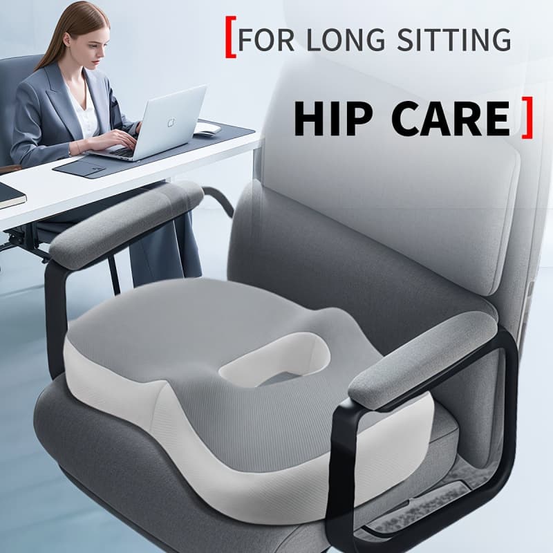 2026 new cross-border dropshipping 2026 memory foam seat cushion orthopedic chair cushion suitable for cross-border