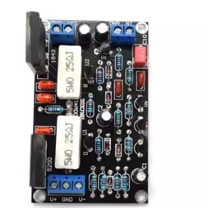 Toshiba 2SC5200+2SA1943 100W mono power amplifier board (high-power mono)