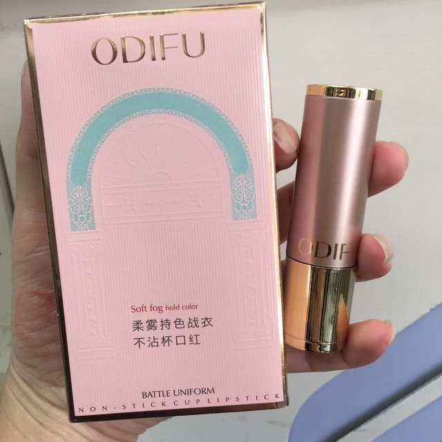 Soft mist color lasting lipstick waterproof and sweat-proof bean paste stepmother chestnut brown lipstick lipstick