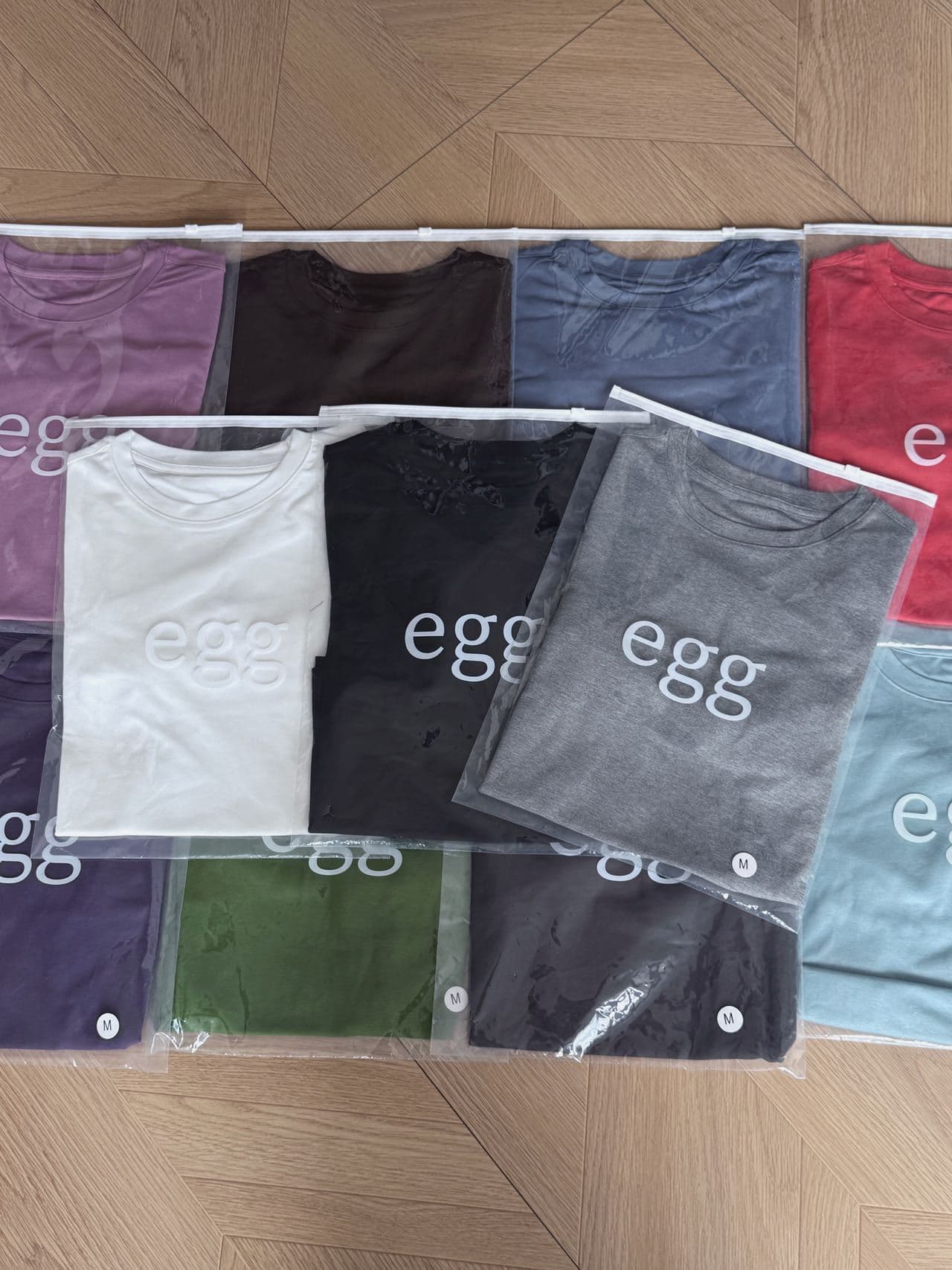 Korea Dongdaemun Egg High-Stretch Fleece Solid Color Base Layer Top Autumn Winter Warm Crew Neck Versatile Long Sleeve