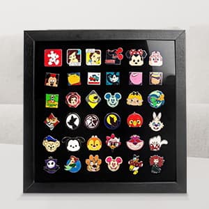 Enamel Pin Display Case Commemorative Medal Badge Sponge Backing Board Photo Frame Brooch Earring Necklace Storage Box Amazon Bestseller