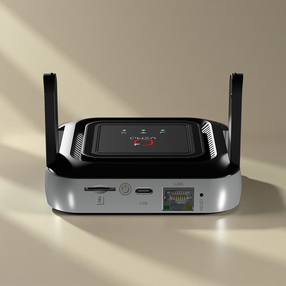 Vemo M6 Pro Built-in Battery Global 4G+ WiFi Router Card Slot Portable WiFi6+ Router