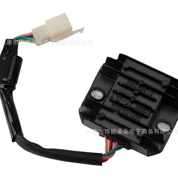 ATV Scooter Dirt Bike 4-Wire Voltage Regulator Rectifier 12V GY6 50 150 CG125 200 250cc