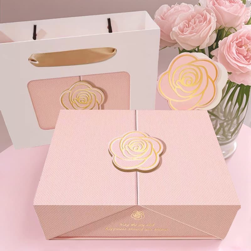 Cosmetic gift box, birthday gift box, jewelry box, empty box, Christmas gift box, folio Valentine's Day gift box