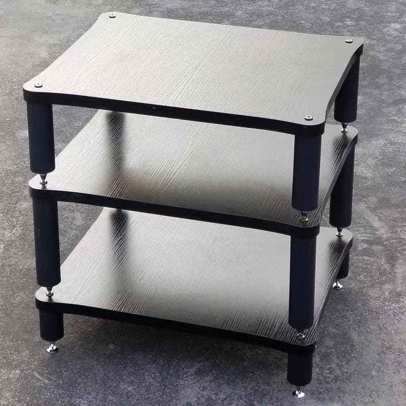 HiFi Amplifier Cabinet Amplifier Rack Audio Equipment Rack AV Component Stand Vibration Isolation Rack TV Cabinet Spike Feet Stand