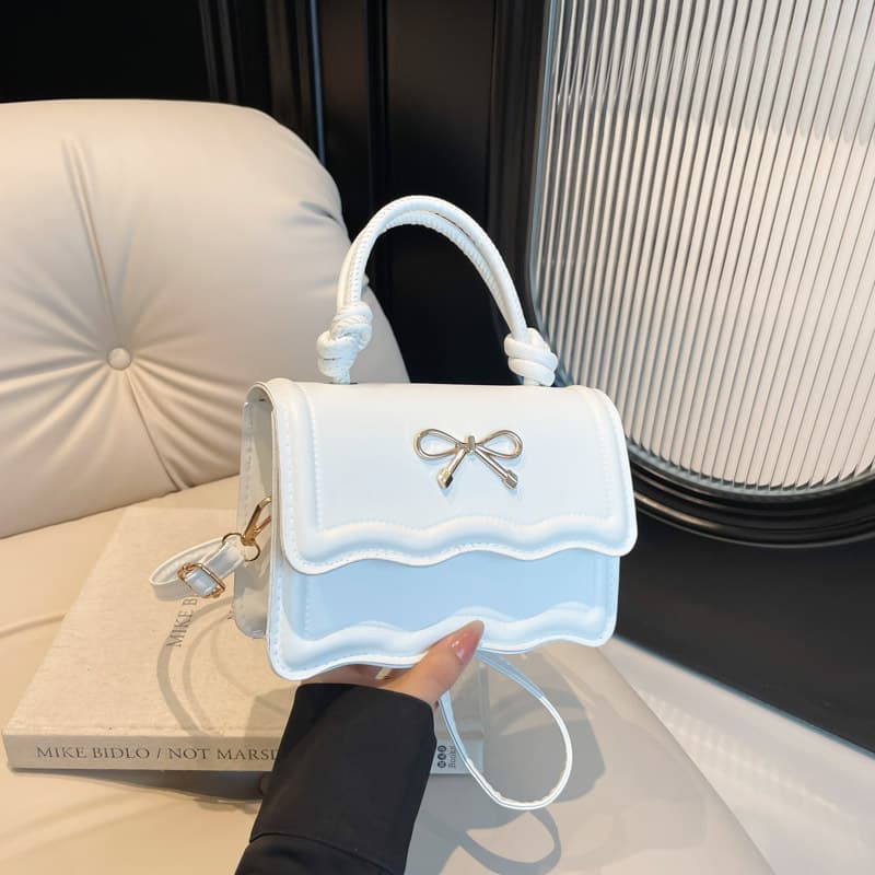 Retro Women's Bag 2026 Summer New Style Purse Solid Color Minimalist Fashion Casual Small Bag Shoulder Crossbody Mini Square Bag