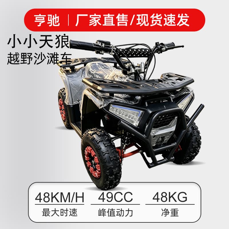 ATV Little Sirius Off-Road Beach Buggy Four-Wheel Drive Kids Sand Cart All-Terrain Off-Road Vehicle Mountain Bike