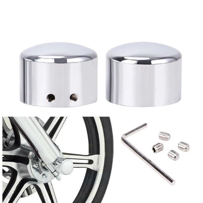 Motorcycle Harley 883 XL1200 48 Glide Modified Front Axle Cover Wheel Axle Decorative Cover Modification Accessories