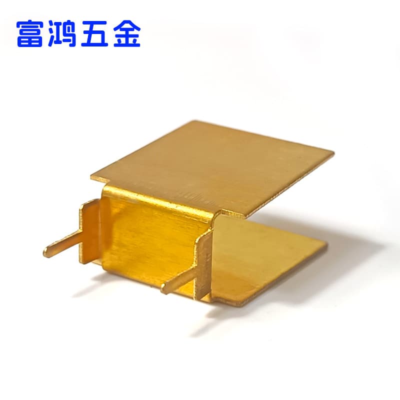 SOP-8 Heat Spreader U-Shaped Bulk Pricing with Various Styles, LED Power Switch Hardware Stamping DIP-8 Heat Sink