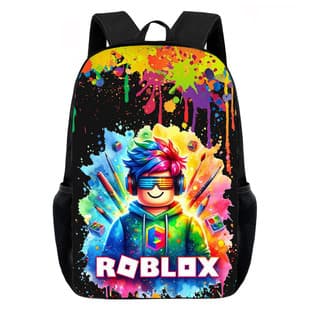 Factory Stock Minecraft 17-Inch Backpack Large Capacity School Bag for Primary and Secondary School Students Ergonomic Shoulder Bag Travel Bag