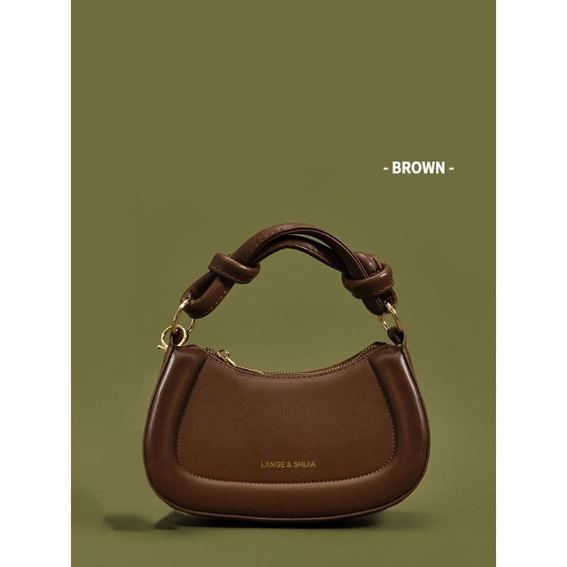 Niche Travel Bag 2026 Spring/Summer New Style Crossbody Bag Crescent Bag Handheld Dumpling Bag Women's Shoulder Bag
