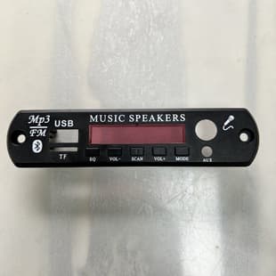 Player Faceplate Car Decoder Board Faceplate Bluetooth MP3 Decoder Board Faceplate Mold Development Injection Molding Processing