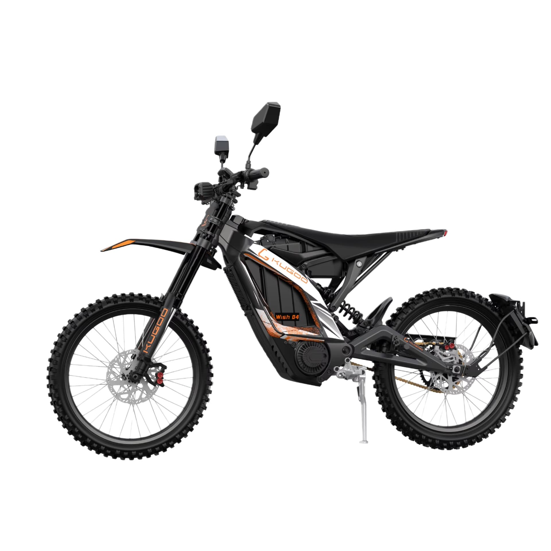 Cross-border exclusive KUGOO Wish 04 Black Ebike 3700W Electric Off-Road Bicycle
