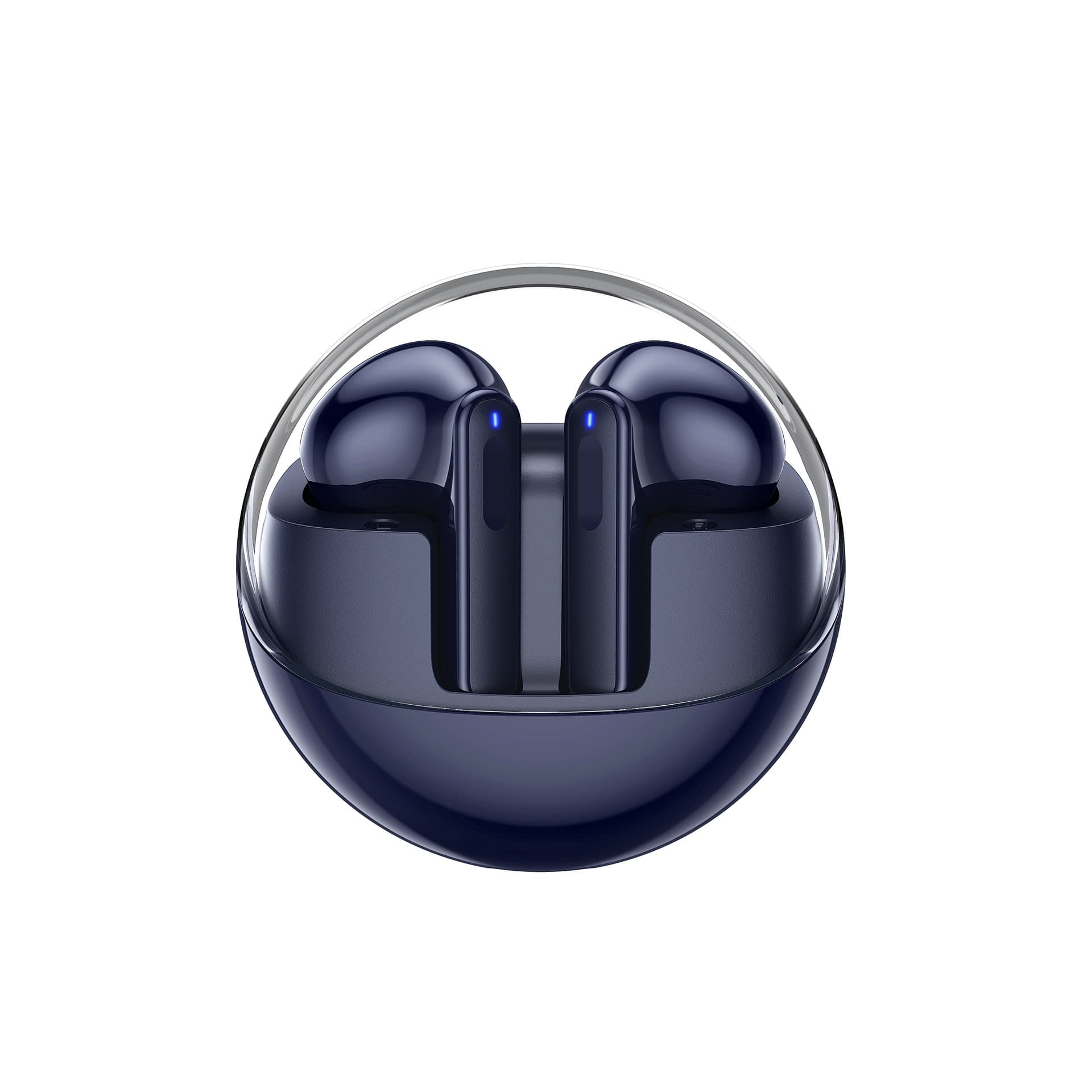 O-Ring New Private Mold TWS True Wireless Bluetooth 5.3 Earphone, Transparent Smart Touch, ENC Noise Cancellation Earphone