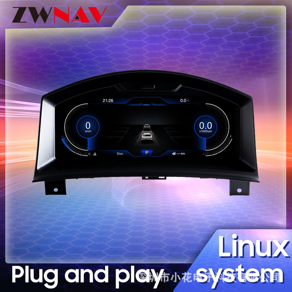 Suitable for 04-10 Opel Astra/OPEL Astra modified central speed full LCD instrument panel assembly