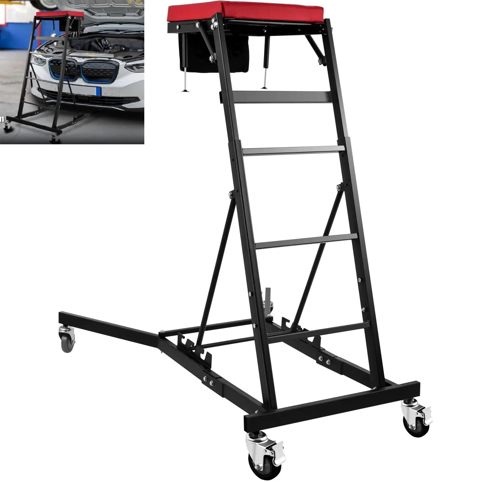 High-Level Repair Platform Car Repair High Stool Auto Repair Shop Garage Tool High-Level Repair Board Manufacturer