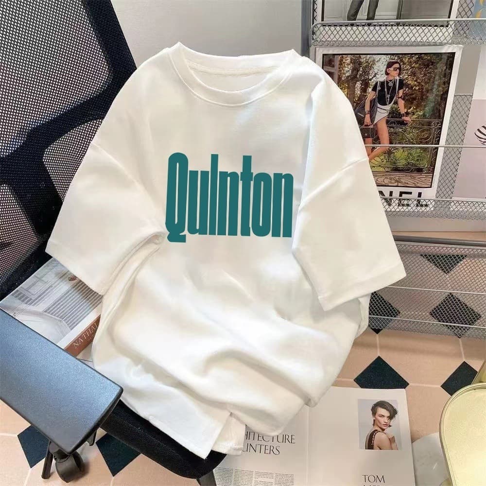 100% Cotton Short Sleeve T-Shirt for Men Heavyweight Combed Cotton Crew Neck Undershirt Casual Tee