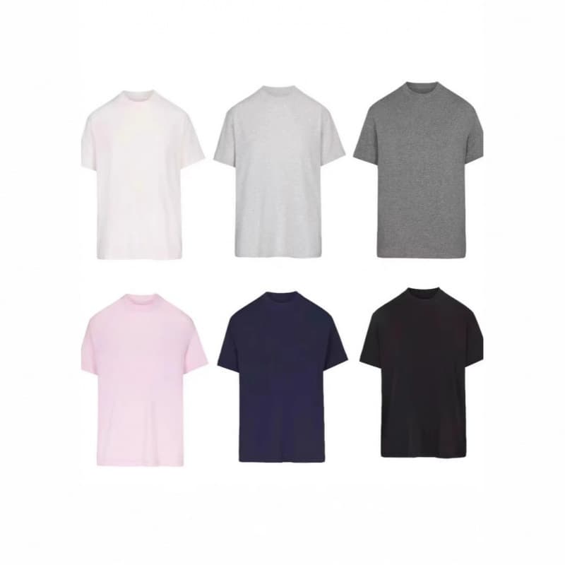 Kardashian Skims Boyfriend Fit Oversized Half-Sleeve T-Shirt Top