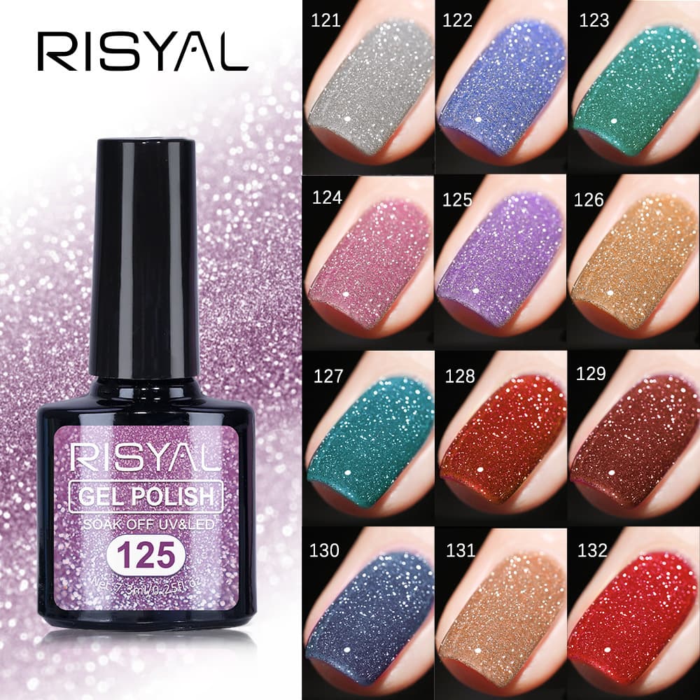 Nail Art Flash Diamond Glitter Gel Polish Disco Gel Nail Color Gel Cross-border Exclusive Super Shiny