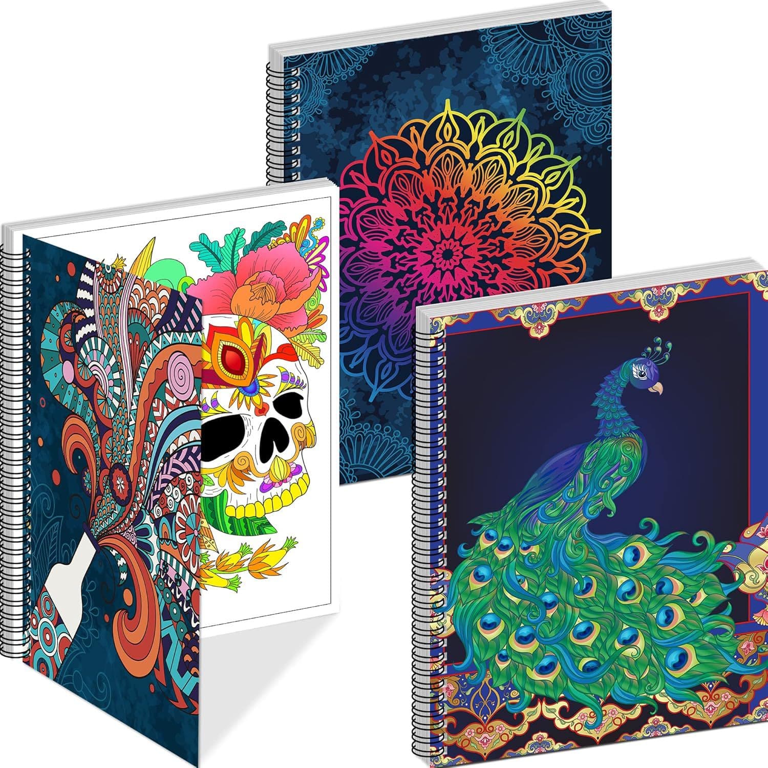 Adults stress relief coloring book Halloween elements graffiti book party game relaxation student leisure stress relief coloring book