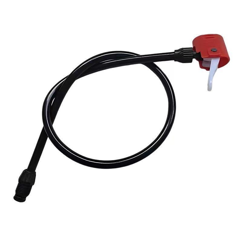 Pump hose, air tube, nozzle, and complete set of pump parts and accessories