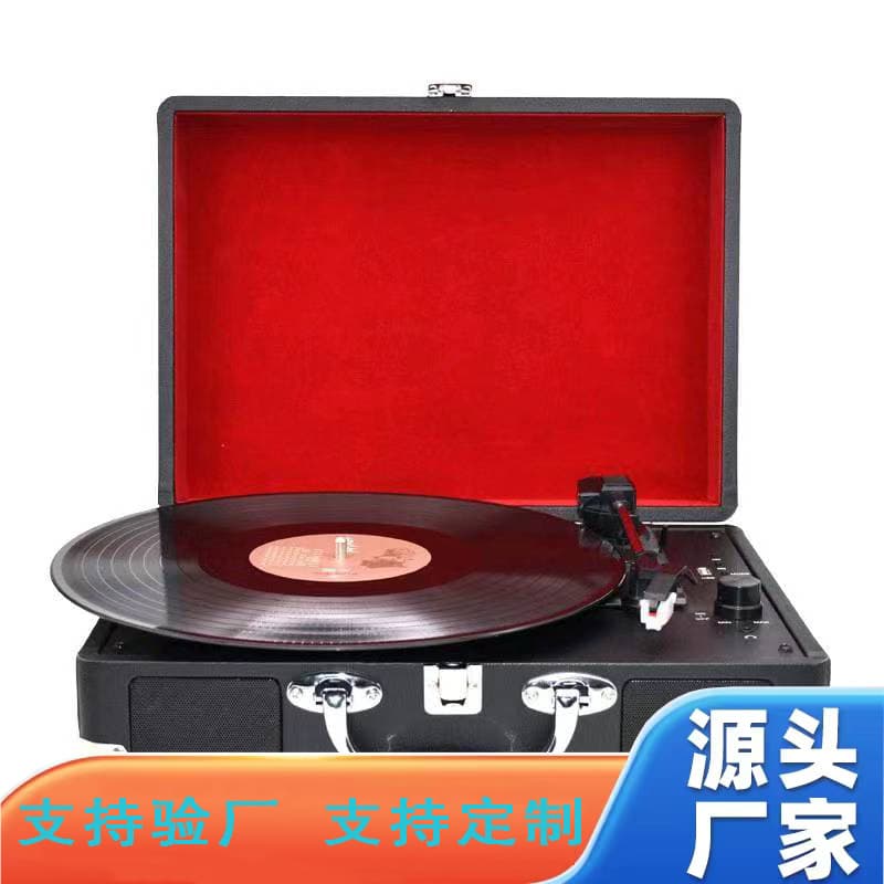 Record player, Bluetooth function, speaker, vinyl record player, cross-border e-commerce, portable record player