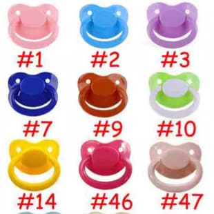 Wholesale Adult Pacifier for Comfort, High-Quality European/American Style Large Pacifier for Adults and Babies ABDL