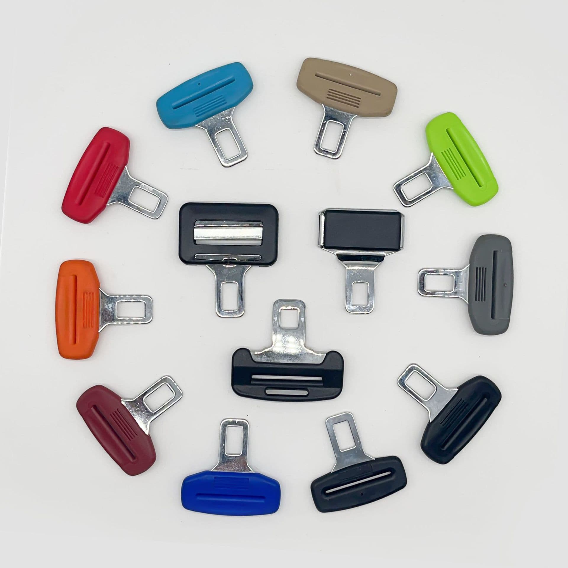 Car Accessories Auto Electric Vehicle Seat Belt Buckle Clip Seat Belt Buckle Insert Car Buckle Plug Non-Universal