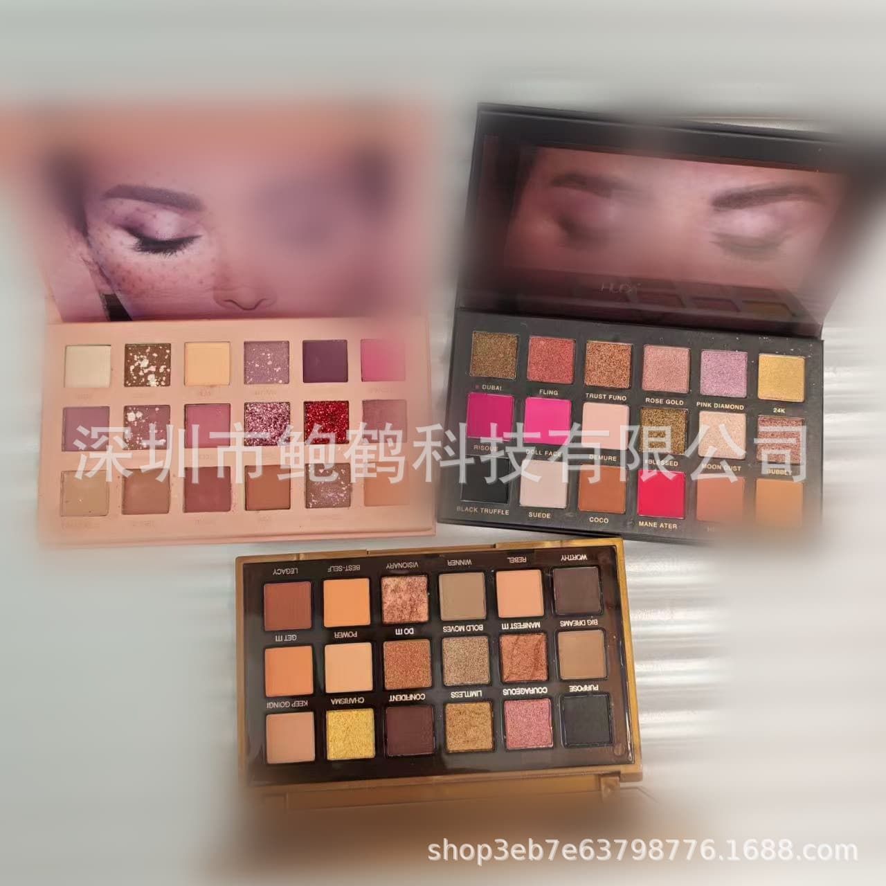 Cross-border foreign trade Huda 18-color multi-color eye shadow