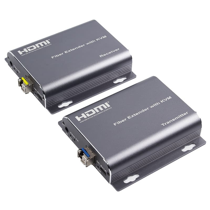Factory Direct High-Definition HDMI Audio Video Optical Transceiver Fiber Optic Digital Extension Transmitter Receiver 20km 1080P